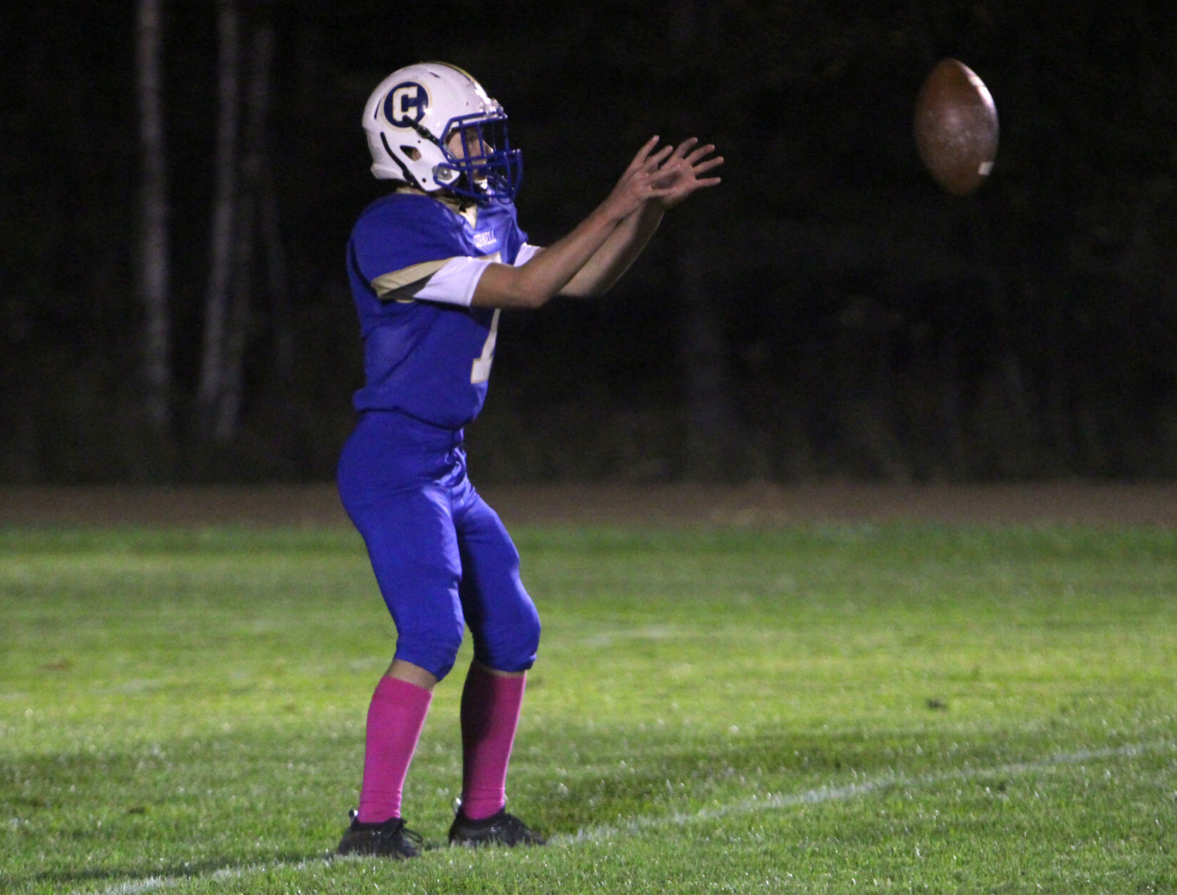 Lake Holcombe at Cornell football 10-15-21